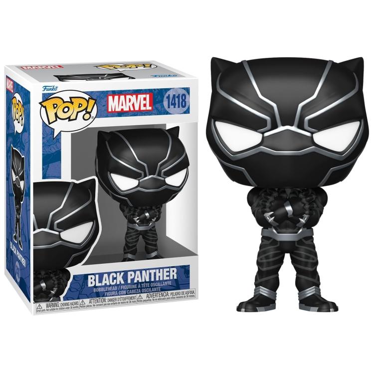 Funko Pop! Marvel New Classic Black Panther – (1418) – Black Panther Figur 9cm