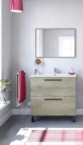 Badezimmermöbel Athena 80x45x80 cm in Alaskan Eiche