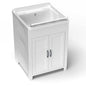 61x61 Mongardi Resin Laundry Tub with Doors and Quick Assembly System