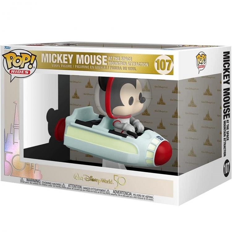 Funko Pop Walt Disney World 50. Jahrestag Mickey Mouse On Space 107 Vinyl Figur
