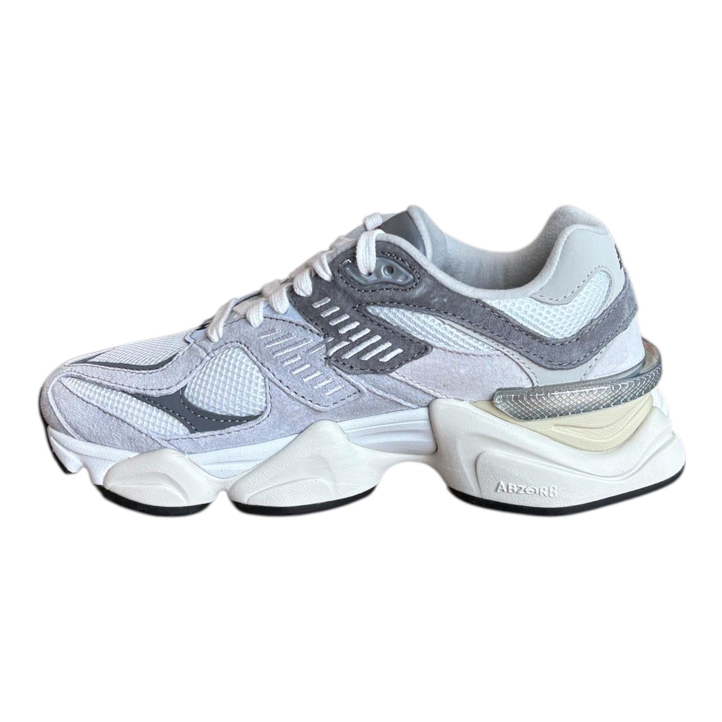 New Balance 9060 U9060GRY Grigio – Sneakers Donna Y2K Futuristica
