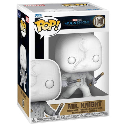 Funko Pop! Marvel Studios Moon Knight – (1048) Mr. Knight Figur 9 cm Vinyl