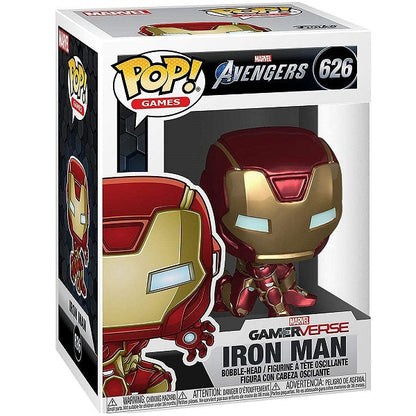 Funko Pop Games Marvel Avengers (626) Iron Man Vinyl Figure Gamerverse Statuetta
