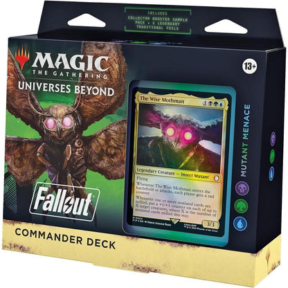 Magic The Gathering: Univers Beyond "Fallout" Commander Deck (Mutant Menace) Eng