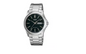 Casio MTP-1239D-1A Men's Watch, Stainless Steel, Black Strap