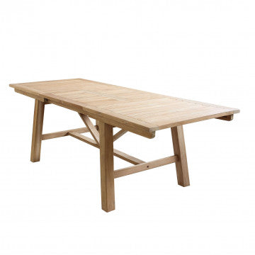 Tisch Mirage 160/240 X 90 – Ausziehbarer Teakholztisch
