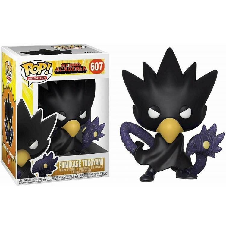 Funko Pop ! Tees My Hero Academia Dark Tokoyami Vinyl Figure + T-Shirt Tgl L