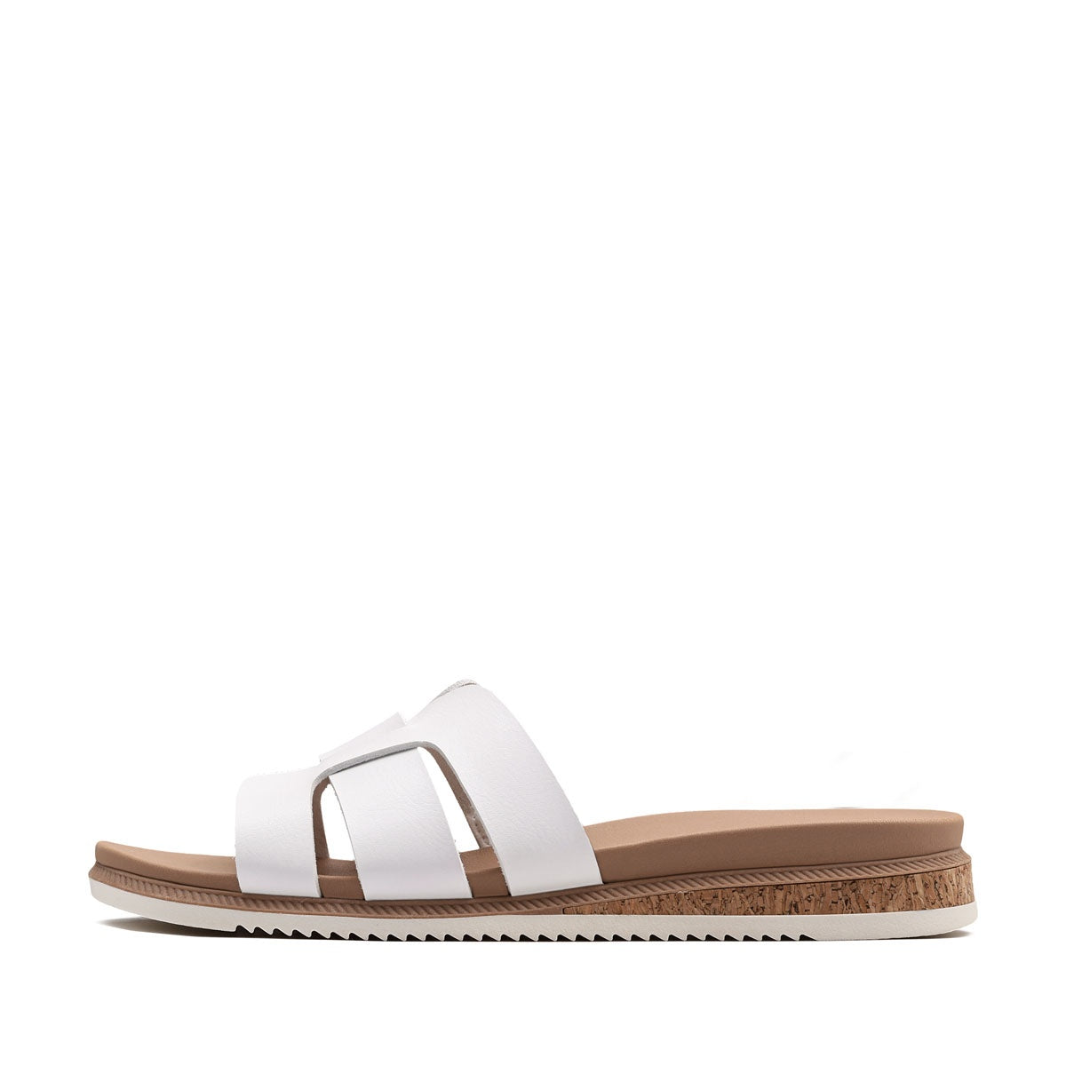 Skechers BOBS Desert Kiss Low Peak Look 114707/WHT Bianco – Sandali Donna Vegan