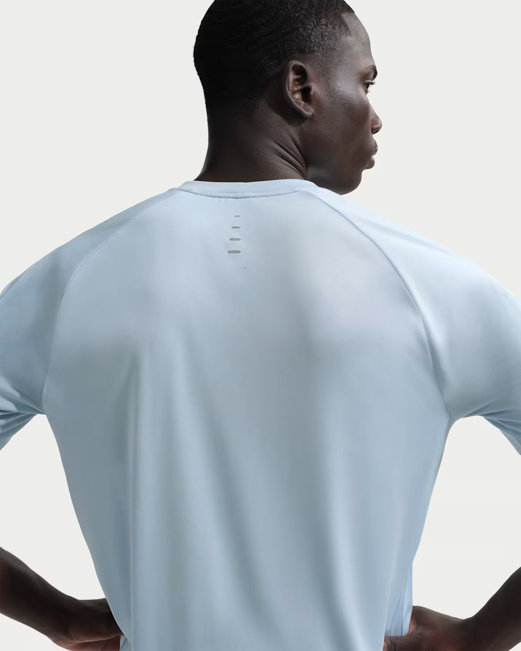 Nike Maglia Running Manica Corta Uomo Blu Chiaro Dri-FIT ADV Stride - HV5203-440