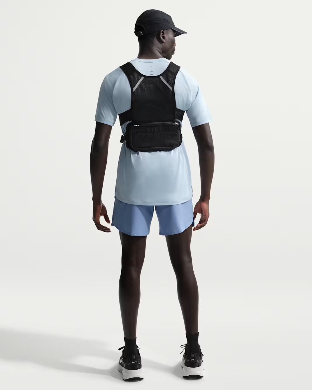 Nike Maglia Running Manica Corta Uomo Blu Chiaro Dri-FIT ADV Stride - HV5203-440