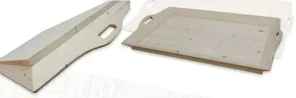 Highboard aus Massivholz, Tanne, 45x70 cm