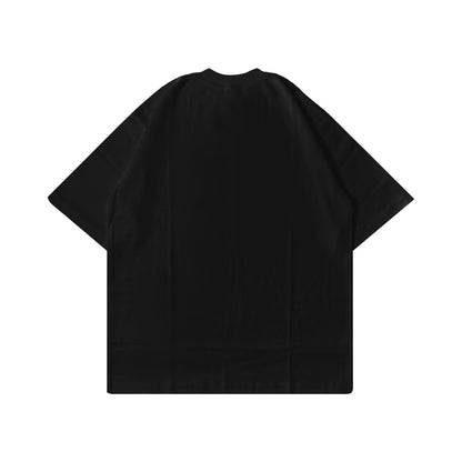 Taped Boxy Fit T-shirt 100% Cotton Made in Italy
