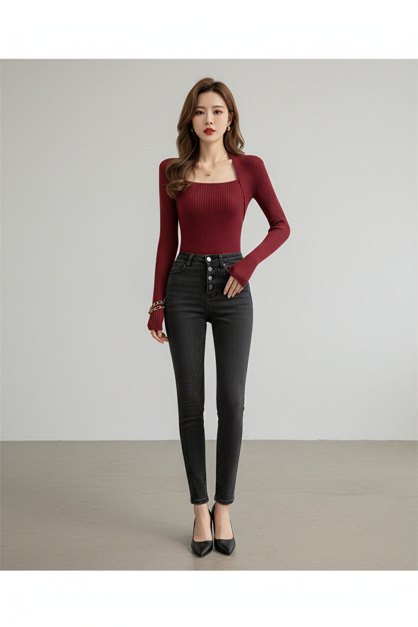 Maglia Pullover Donna Autunno Inverno Morbida e Calda – Casual Elegante