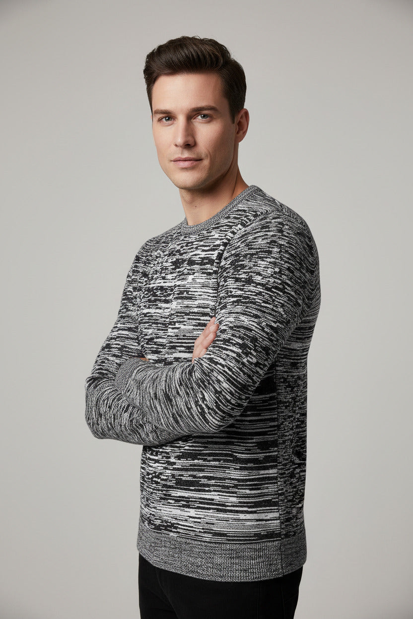 Maglione Uomo Autunno Inverno leggero e Casual – Girocollo Elegante