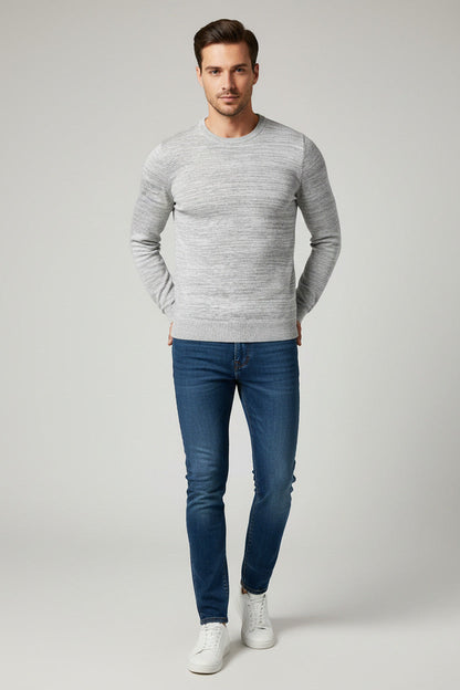 Maglione Uomo Autunno Inverno leggero e Casual – Girocollo Elegante