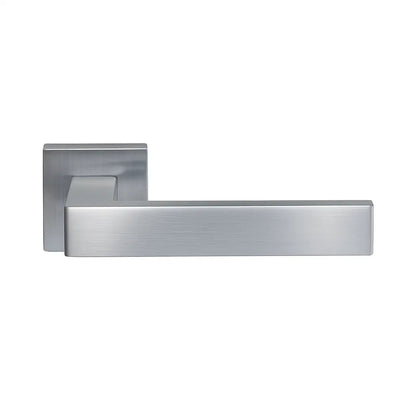 AURA Satin Chrome Door Handle