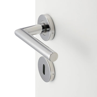 Maniglia Per Porta MEROPE Cromo Satinato Brackle