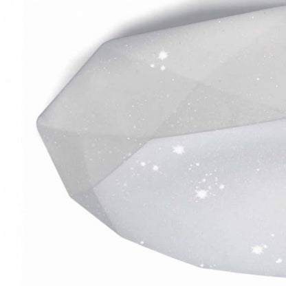 Plafoniera Led 24W Diamante Effetto Cielo Stellato | Luce Bianca Naturale 4000K