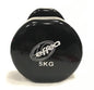 Effeasport Vinyl Dumbbells 10kg Black 813 - Pair