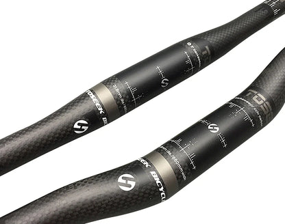 Manubrio Toseek T800 in Fibra di Carbonio | Ultraleggero MTB/Strada