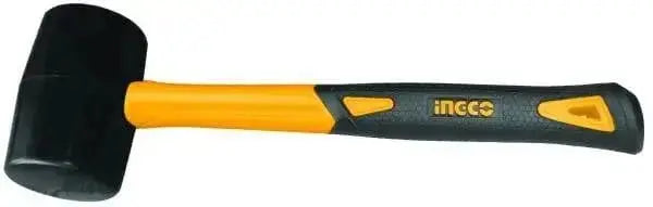 Martello gomma nera impugnatura vetroresina 220gr ingco