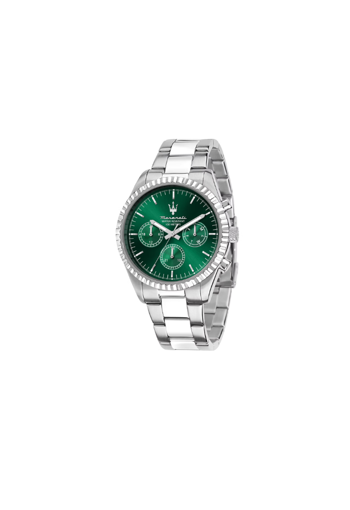 Maserati Competizione R8853100044 – Orologio al quarzo, quadrante verde, 43mm