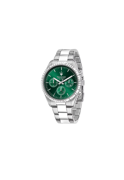 Maserati Competizione R8853100044 – Orologio al quarzo, quadrante verde, 43mm