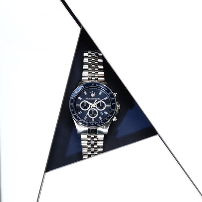 Maserati Sfida Chronograph Quarz – Blaues Zifferblatt Ø 44mm – R8873640025