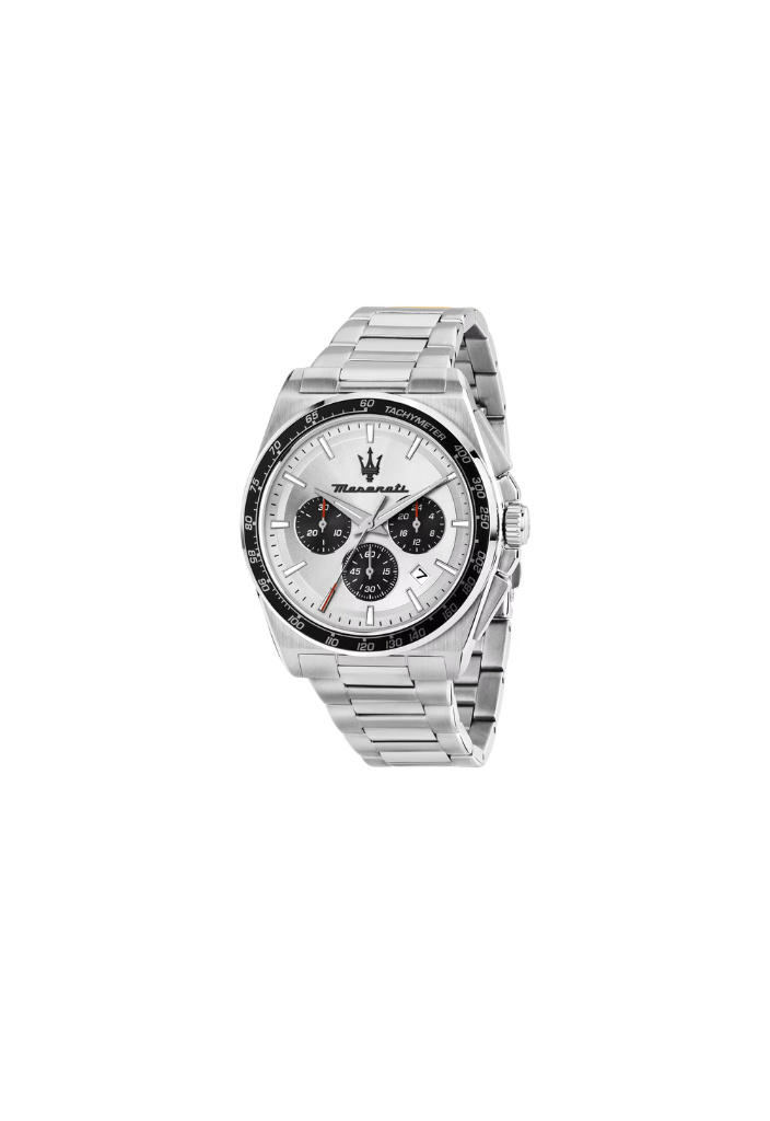 Maserati Velocità Chronograph Quarzo – Quadrante Silver argento Ø 43mm – R8873652006