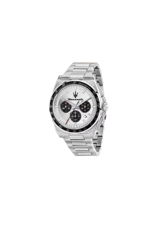 Maserati Velocità Chronograph Quarzo – Quadrante Silver argento Ø 43mm – R8873652006