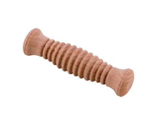 Massaggiatore Mani Piccolo In Legno Grezzo – 9 cm – Stimola La Circolazione