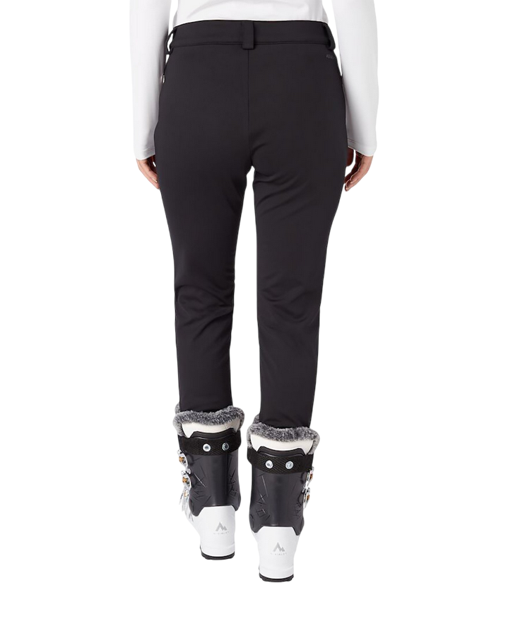 McKinley Pantalone Sci Donna Sidoni II 267350-057 Nero – Softshell, Traspirante, Slim Fit