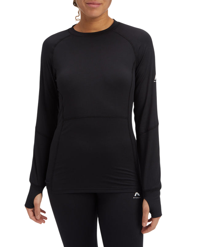 McKinley Disa II W 429526-057 Maglia Intimo Tecnico Donna Nero - Comfort Termico e Traspirabilità