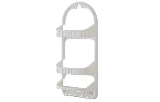 Mensola 3 ripiani plastica bianco