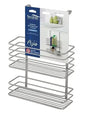 Mensola rettangolare 2 ripiani 26x12x36h