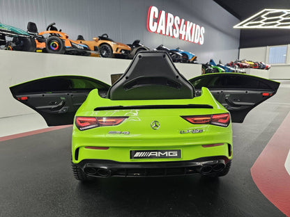 Auto Elettrica per Bambini 12 V con Telecomando – Verde