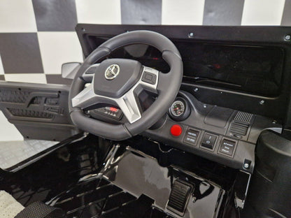 Kinder-Elektroauto Mercedes G63 AMG 6×6 12 V – Schwarz Metallic