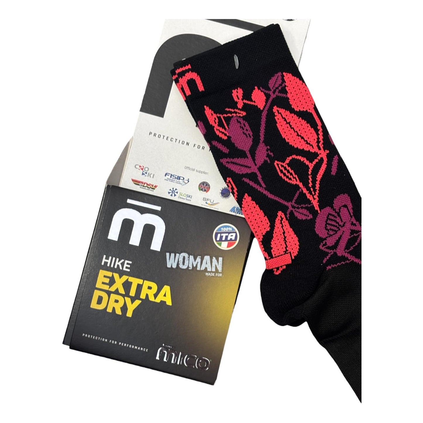 Mico Calza Light Hike Extra Dry Dryarn Donna Nero - CA03067-007