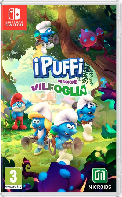 I Puffi Missione Vilfoglia Edizione Puffosissima Nintendo Switch Videogioco  It