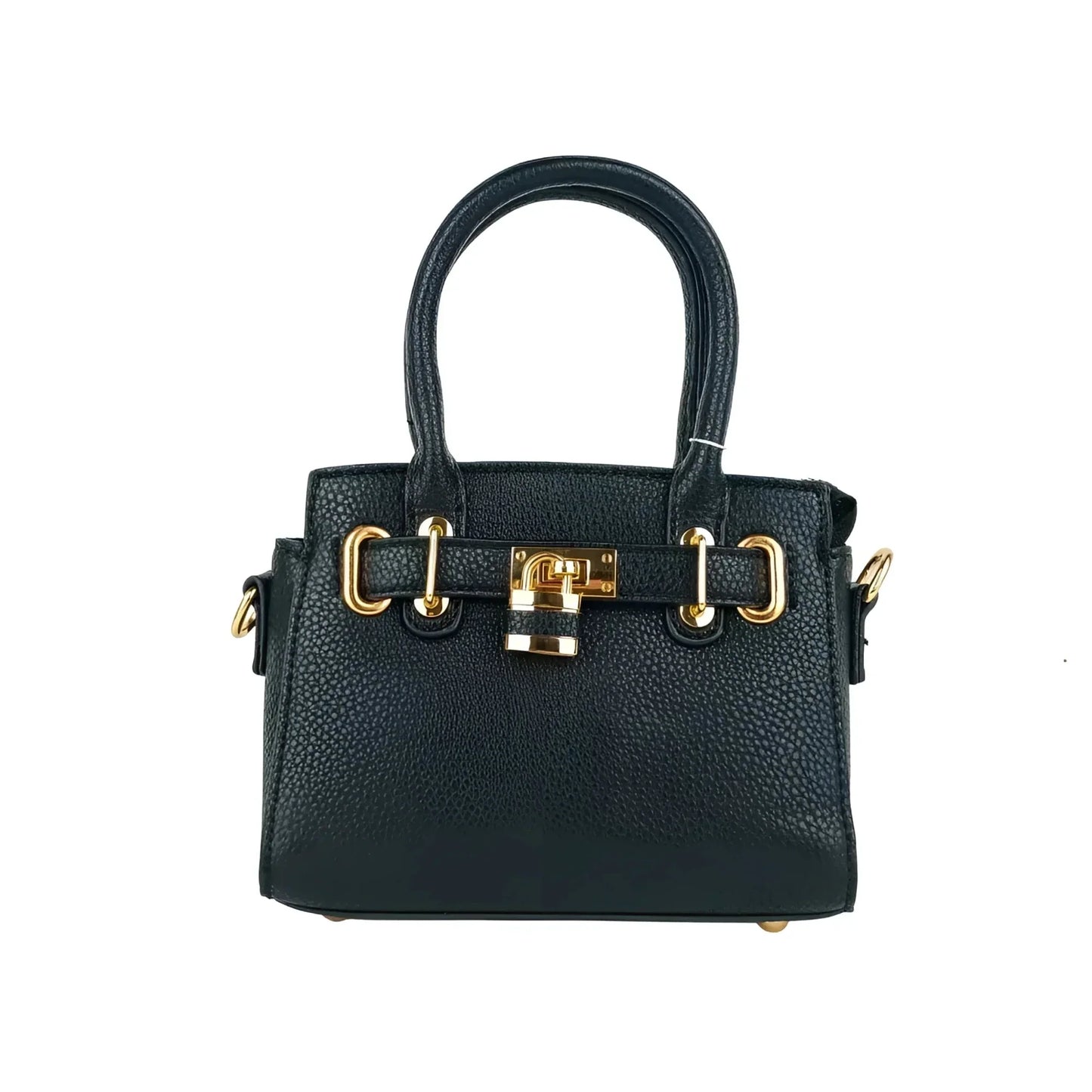 Stile Donna Bags - Mini Bag in Ecopelle Finiture Oro