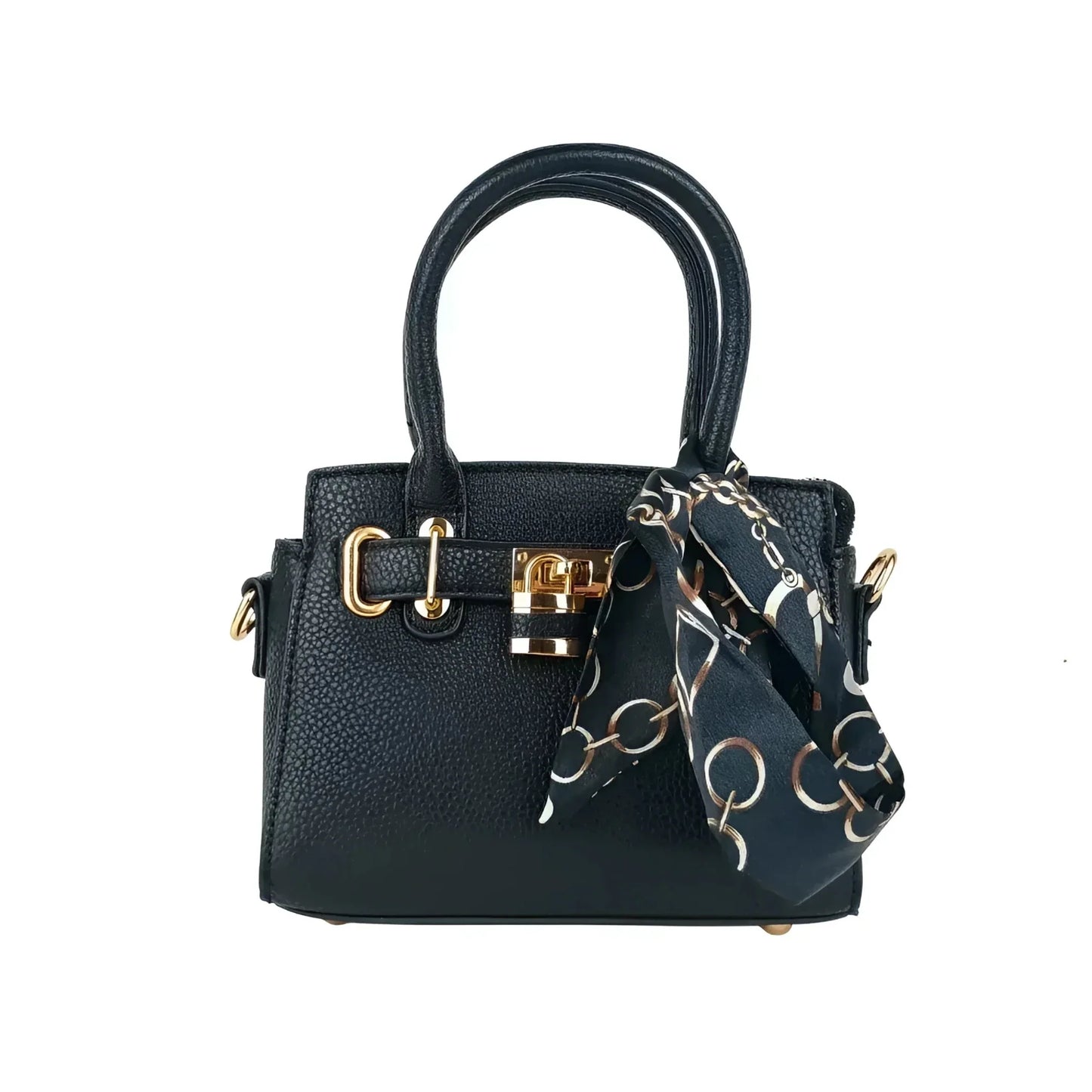 Stile Donna Bags - Mini Bag in Ecopelle Finiture Oro
