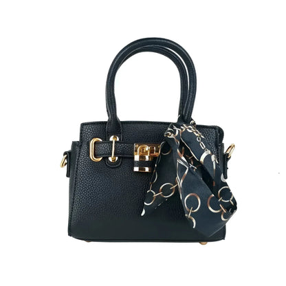 Stile Donna Bags - Mini Bag in Ecopelle Finiture Oro