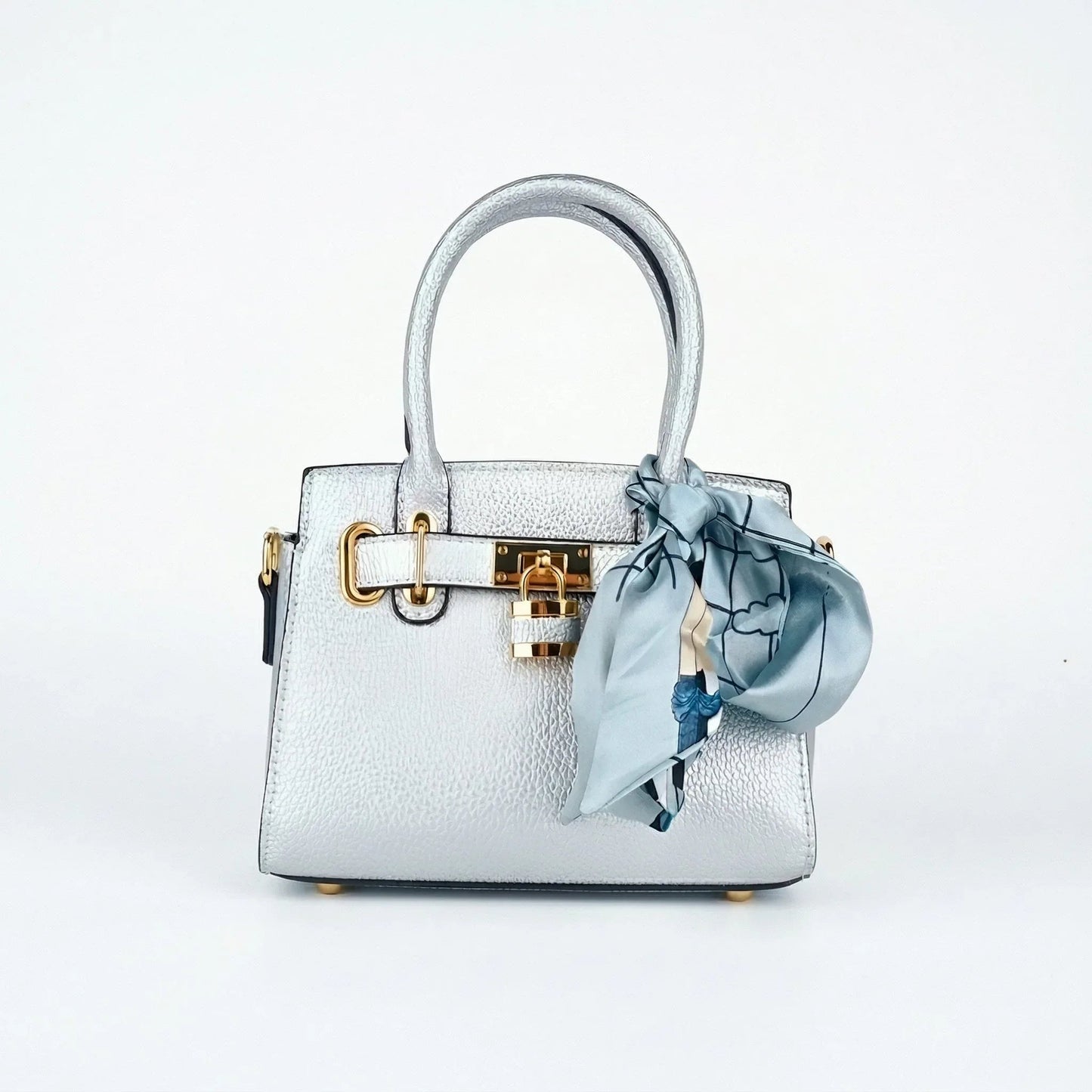 Stile Donna Bags - Mini Bag in Ecopelle Finiture Oro