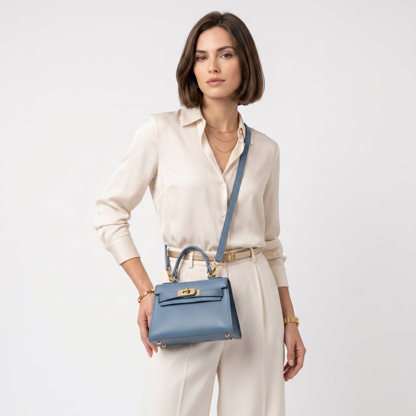 Stile Donna Bags - Mini Beky Borsa in Vera Pelle