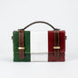 Stile Donna Bags - Brick Genuine Leather Mini Bag