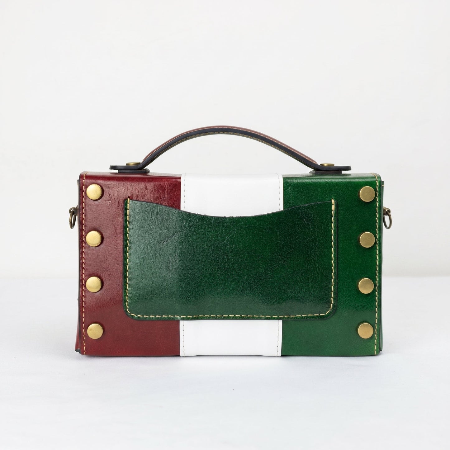 Stile Donna Bags - Brick Mini Borsa in Vera Pelle
