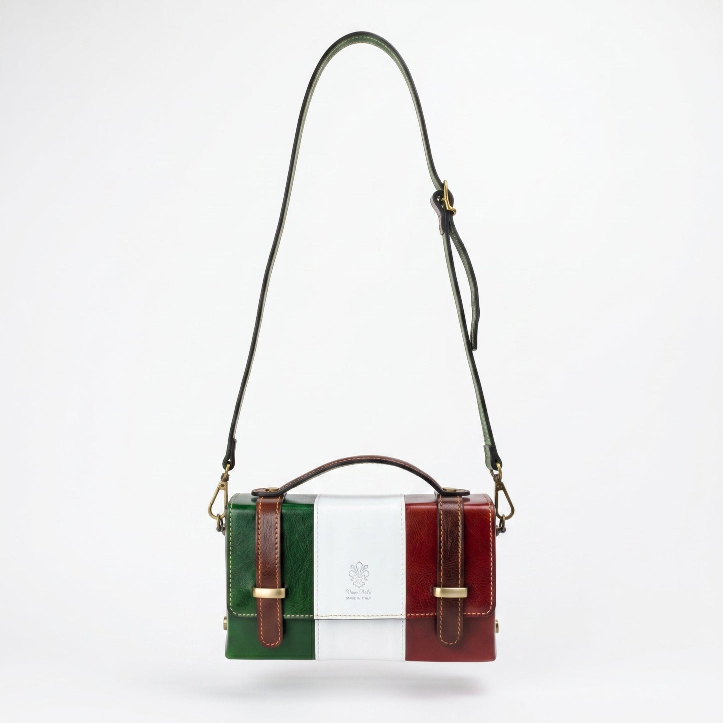 Stile Donna Bags - Brick Mini Borsa in Vera Pelle