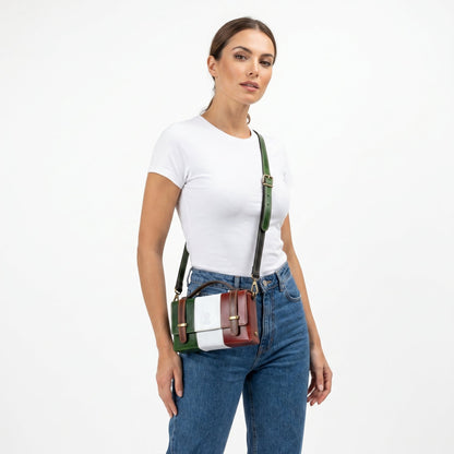 Stile Donna Bags - Brick Mini Borsa in Vera Pelle
