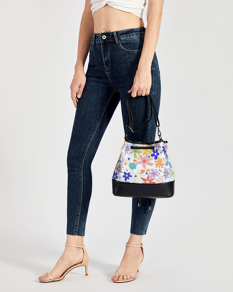 Mini Bucket Bag flowers
