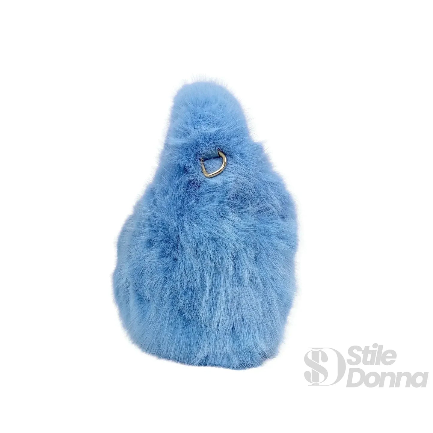 Stile Donna Bags - Mini Hobo in Pelliccia Sintetica